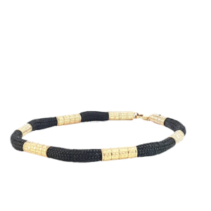 Black & Gold Nazar String