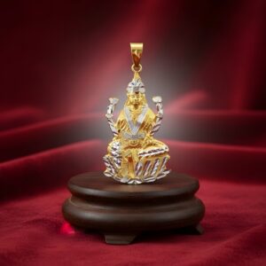 Two Tone Lakshmi Pendant