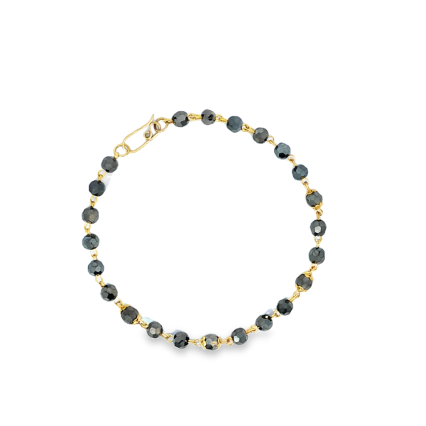 Grey Bead Mangalsutra Handchain(UV1)