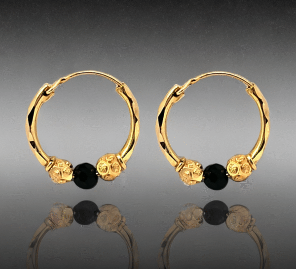 Faceted Ball & Bead Waris(No.22)