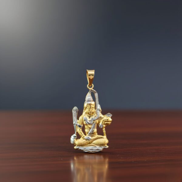 Two Tone Shiva Pendant