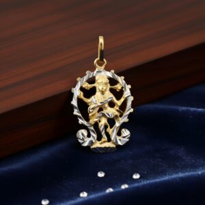 Two-Tone Nataraja Pendant