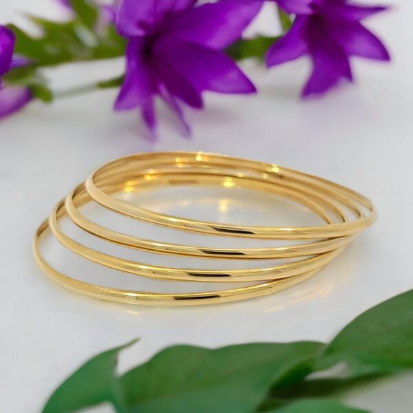 Four Piece Ladies Bangle Set