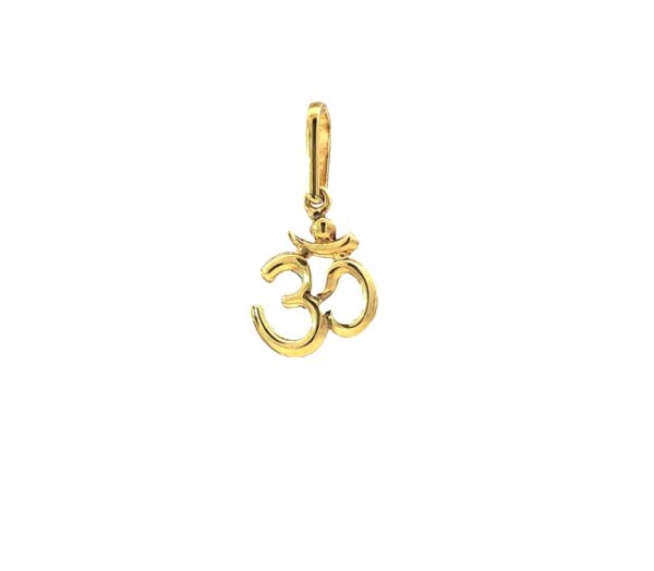 Cut Out Hindi Aum Pendant