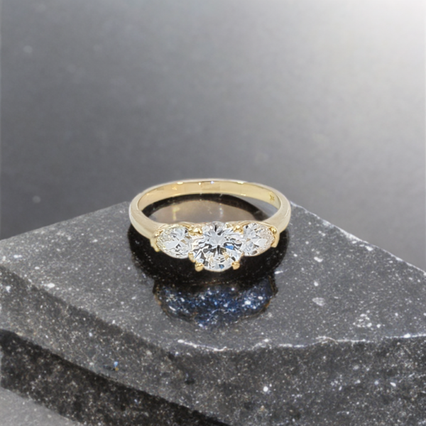 Cubic Zirconia Ladies Dress Ring