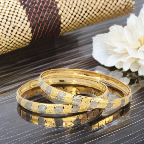 Ladies Two-Tone Bangles[AB1]