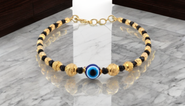 Evil Eye Black bead Bracelet[STBR7]