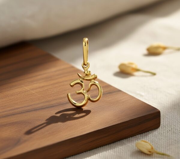 Cut Out Hindi Aum Pendant