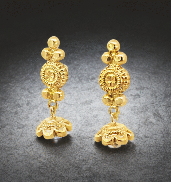 Jhumki Drop Stud Earrings