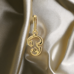 Cut-Out Tamil Aum Pendant