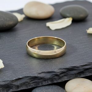 Half Round Flat Back Gents Band
