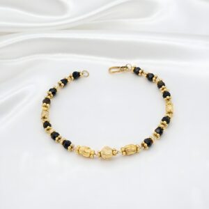 Exquisite Black Bead Mangalsutra Handchain[UV21]