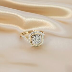 Stunning Diamond Cluster Ring