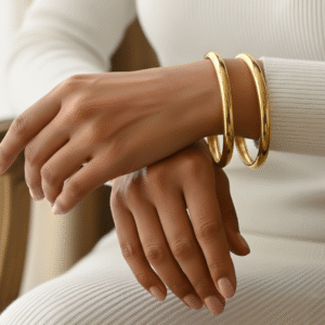 Classic Plain Polished Bangles