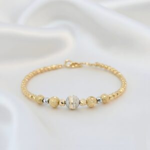 Luxurious Two-Tone Bracelet