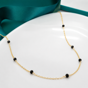 Minimalist Black Bead Mangalsutra[DL81]