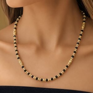 Classic Black Bead Mangalsutra